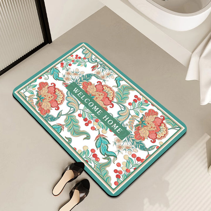 Charming Decorative Bath Mat Bowlift