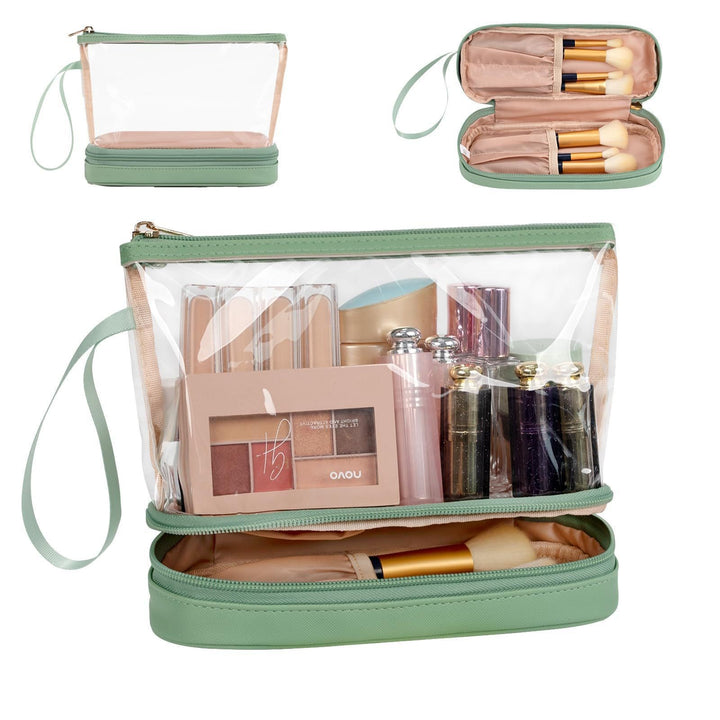 Transparent Cosmetic Organizer Bag Bowlift