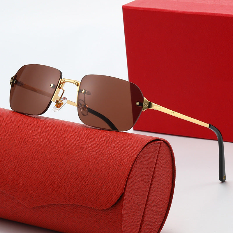 Ladies elegant fashionable sunglasses with high-quality metal frame Bowlift