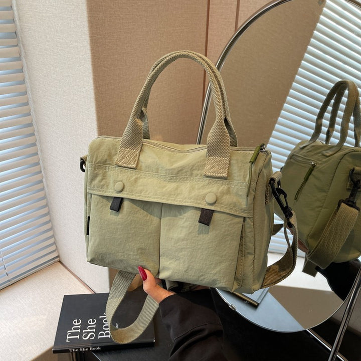 Multifunctional Tote Bag With Several Compartments Bowlift