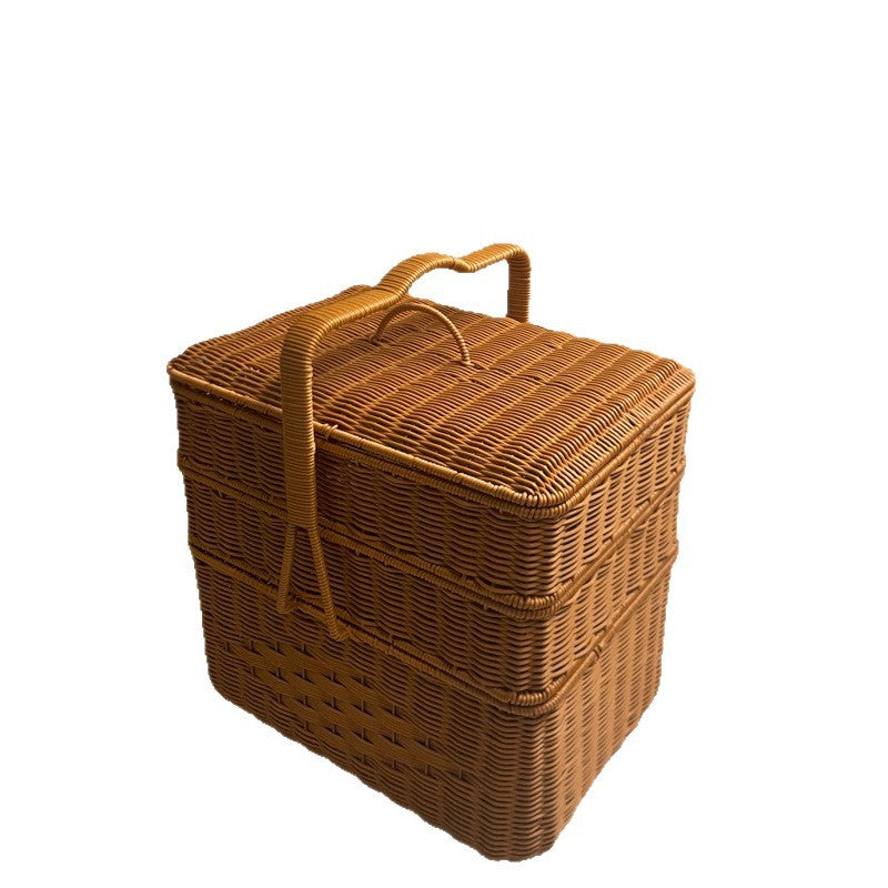 Woven Storage Basket Bowlift