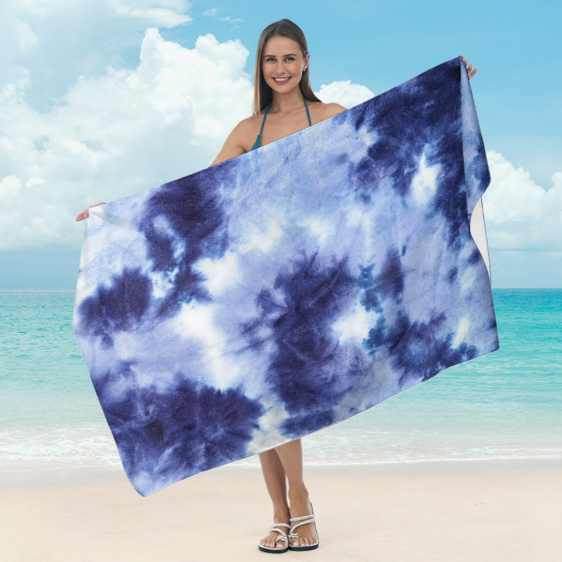 Beach towel with unique batik design Bowlift