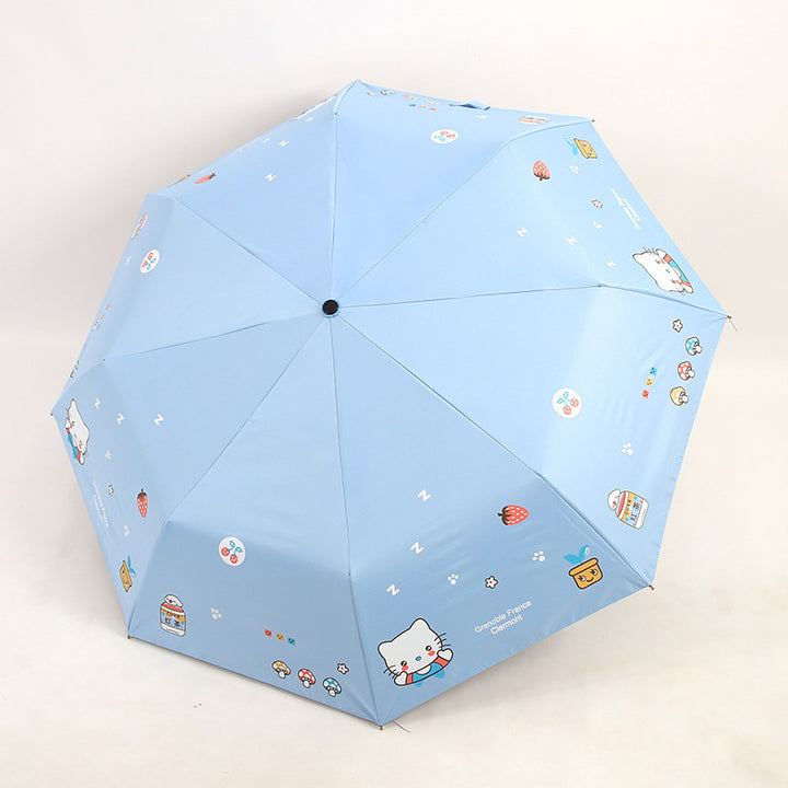 Ladies Colorful Umbrella Bowlift