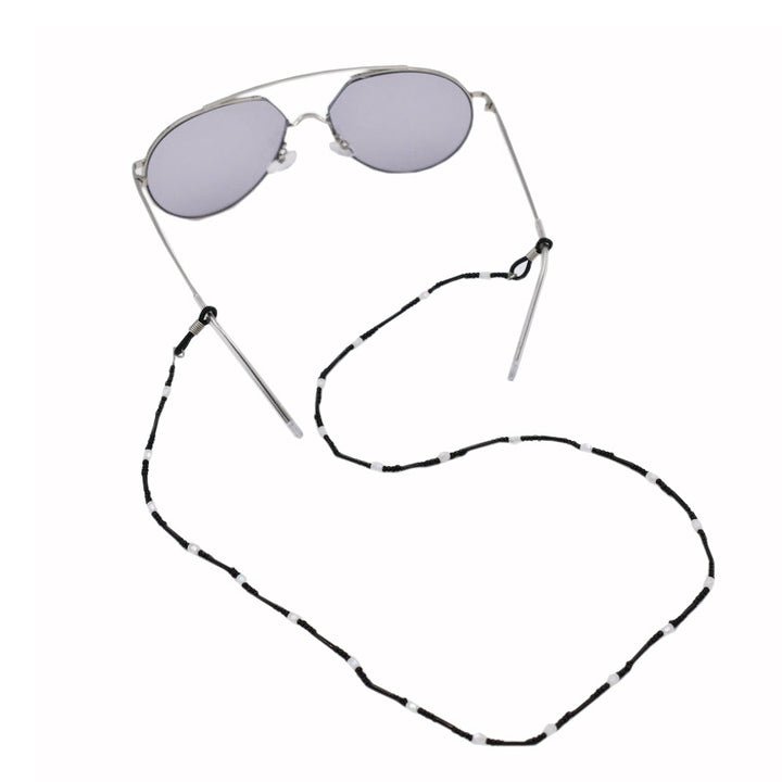 Stylish Beaded Eyewear Retainer Bowlift