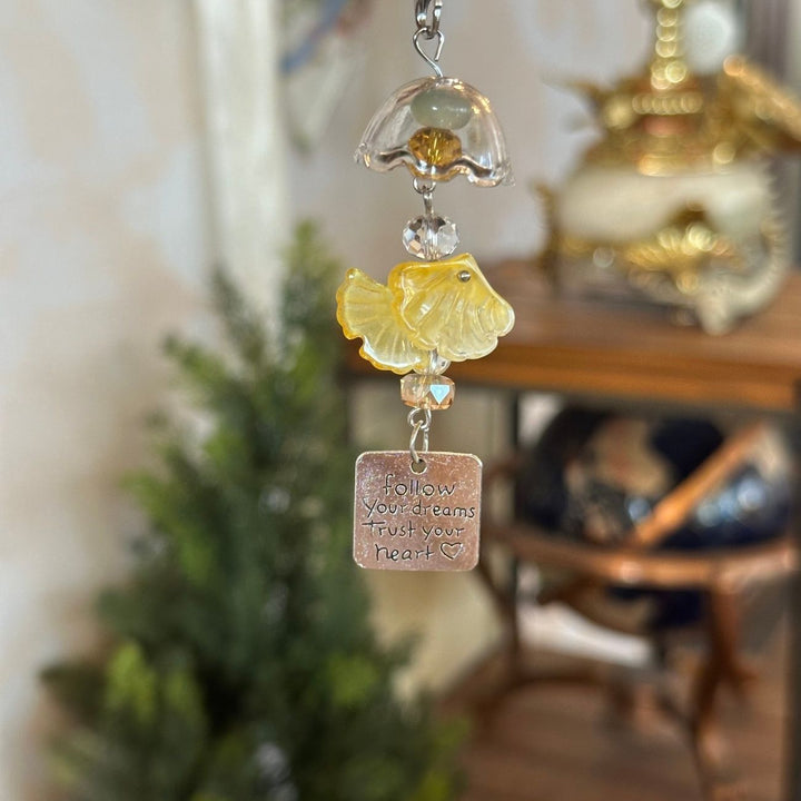 Inspirational Charm Keychain Bowlift