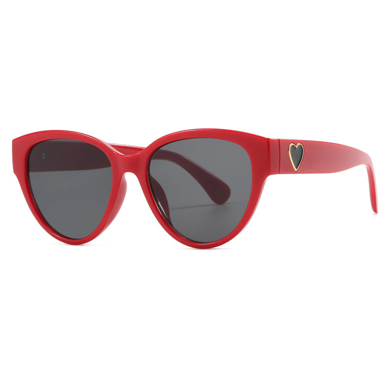 Women's Cat-Eye Sunglasses with Luxurious Leopard Print and Charming Details Bowlift