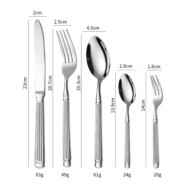 Elegant dessert spoon with exclusive surface design Bowlift