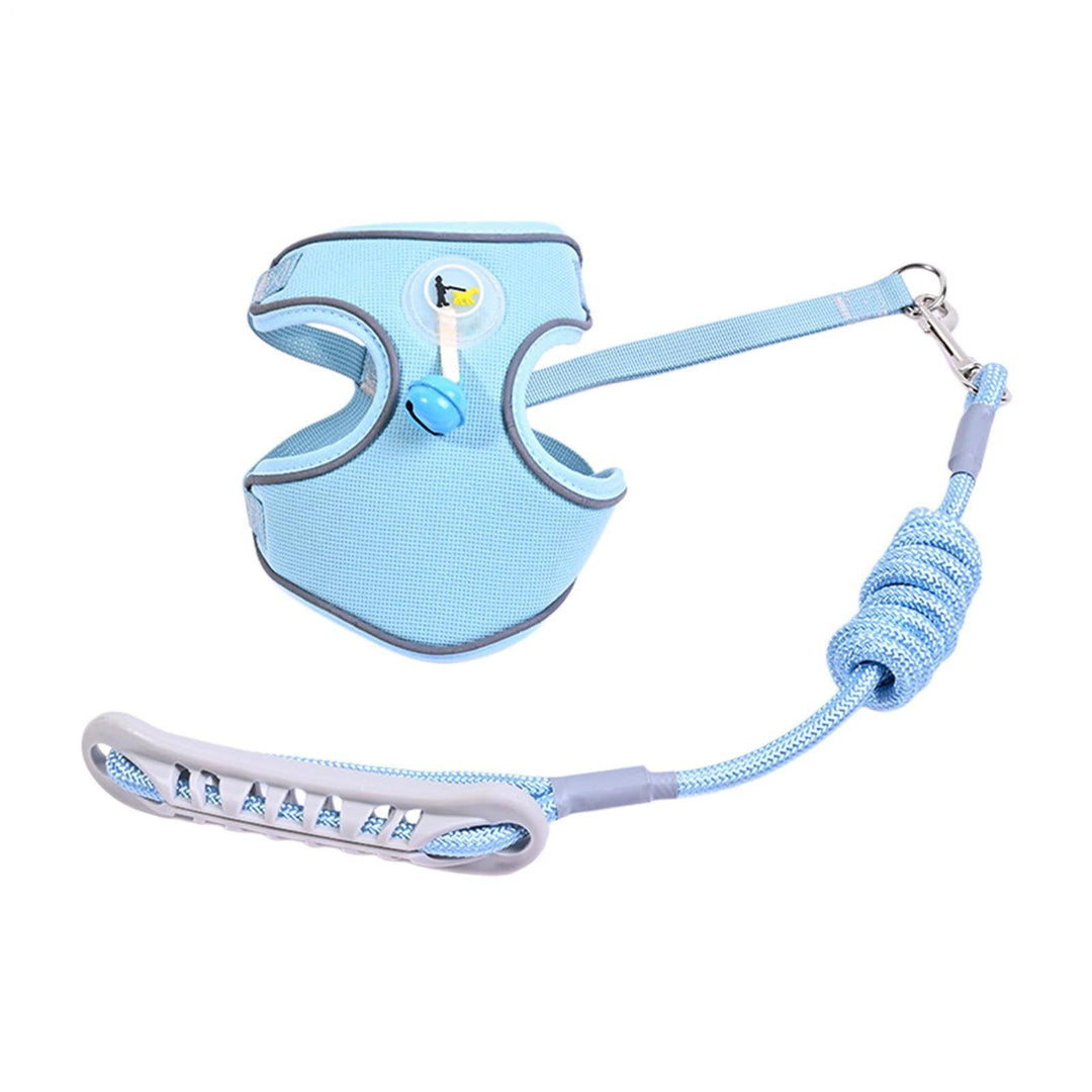 Pet harness with leash Bowlift
