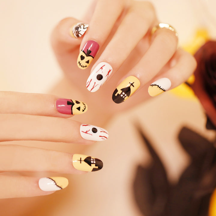 Creative Halloween Nail Art Bowlift