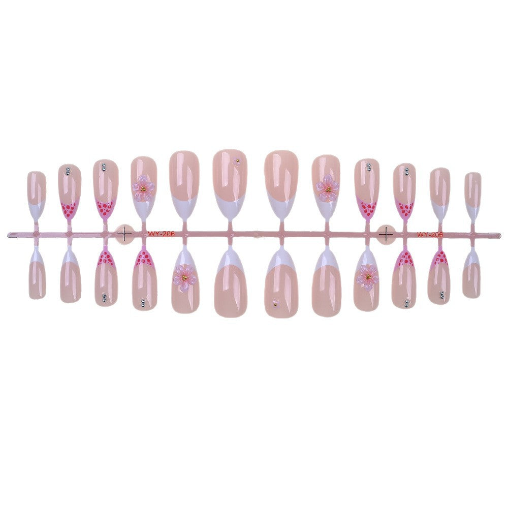 Decorative Floral-Inspired Press-On Nail Collection Bowlift