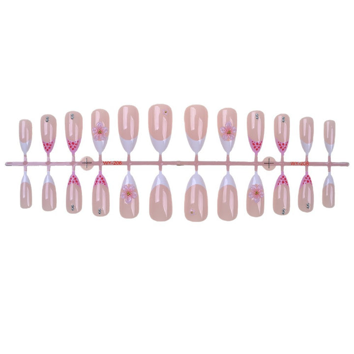Decorative Floral-Inspired Press-On Nail Collection Bowlift