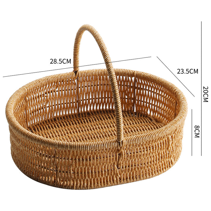 Unisex Handwoven Leisure Bag with Funny Design Bowlift