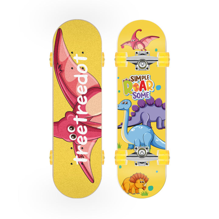Unicorn-Themed Beginner Skateboard Bowlift