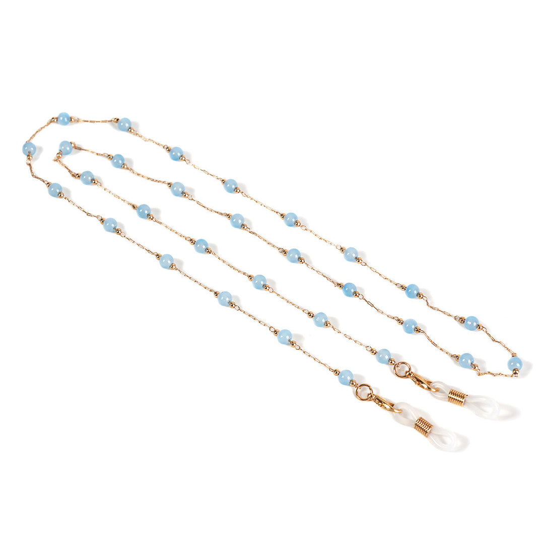 Elegant Beaded Glasses Chain Bowlift