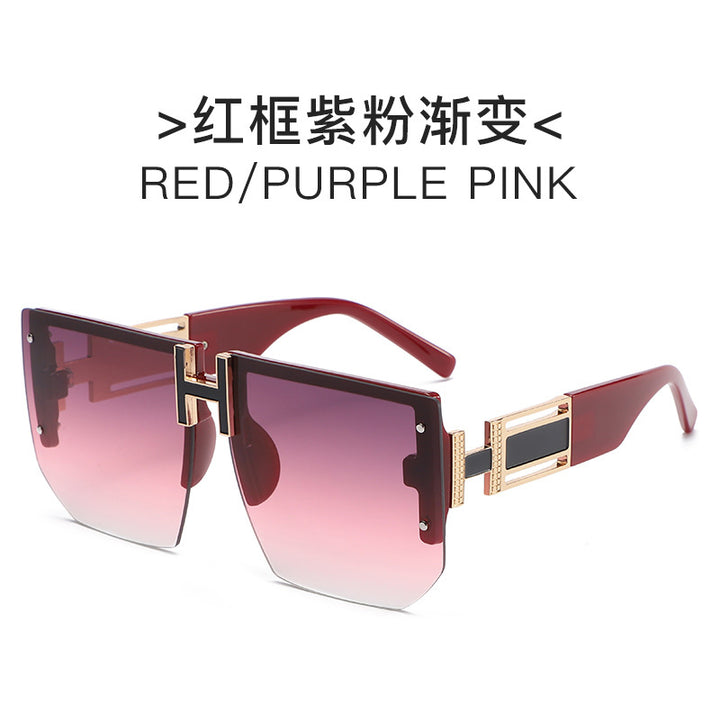 Women futuristic square sunglasses Bowlift
