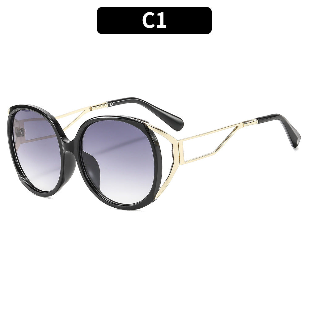 Statement Oversized Cat-Eye Sunglasses