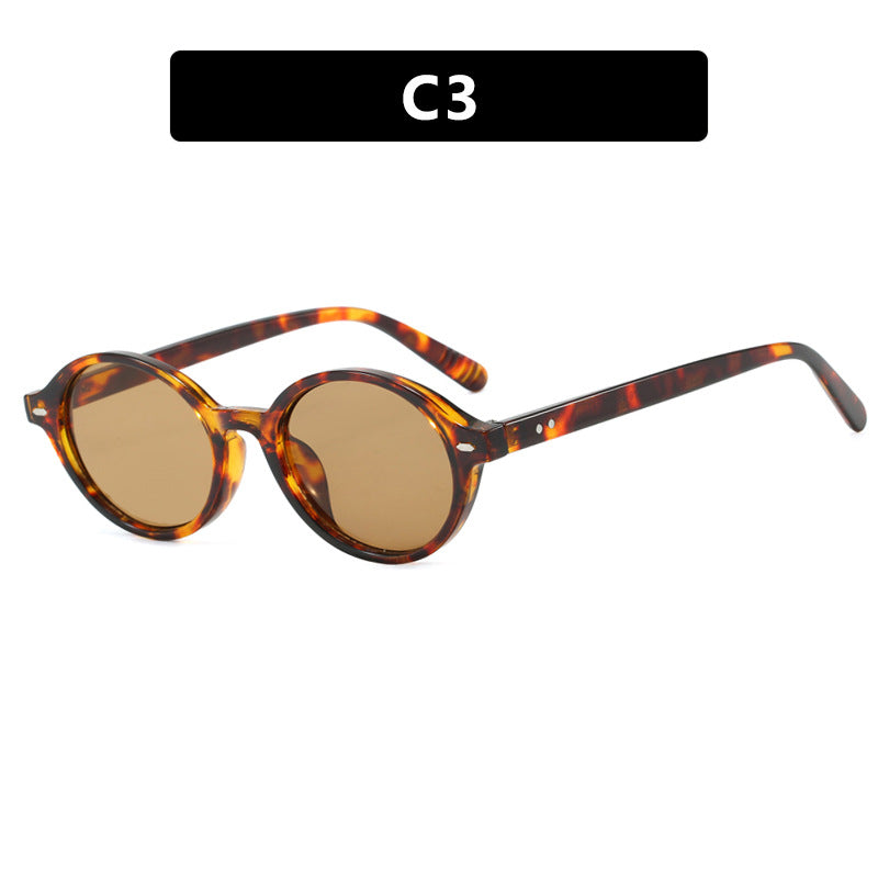 Women's round sunglasses with modern design and polarized lenses Bowlift