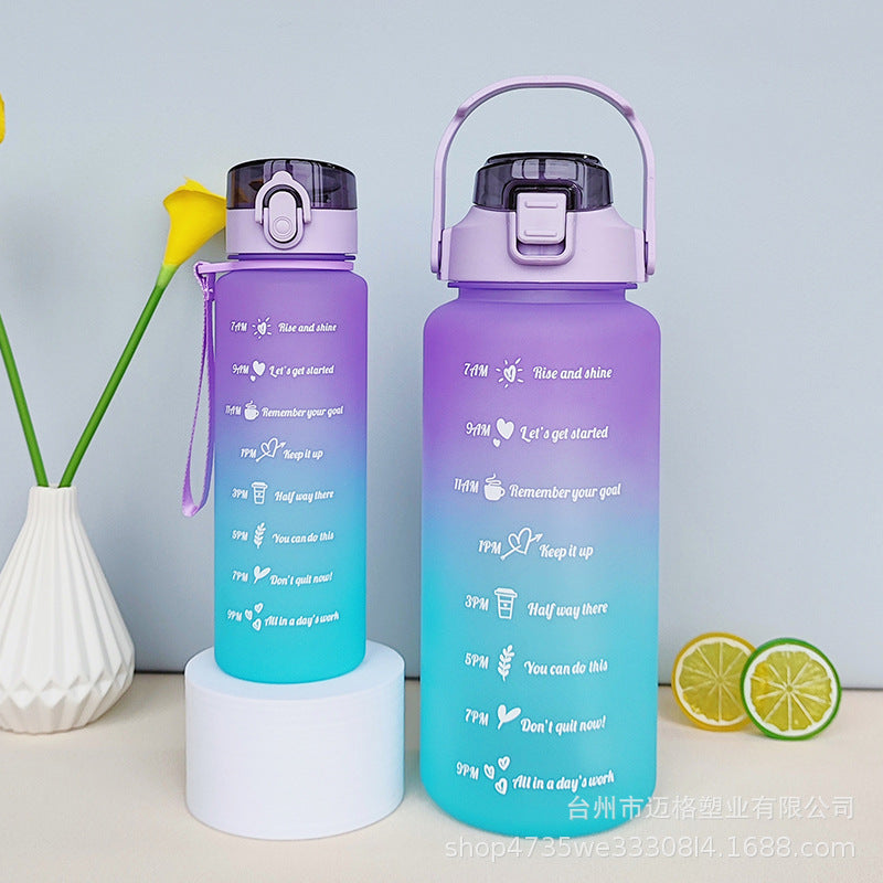 Women's Motivation Water Bottle Bowlift