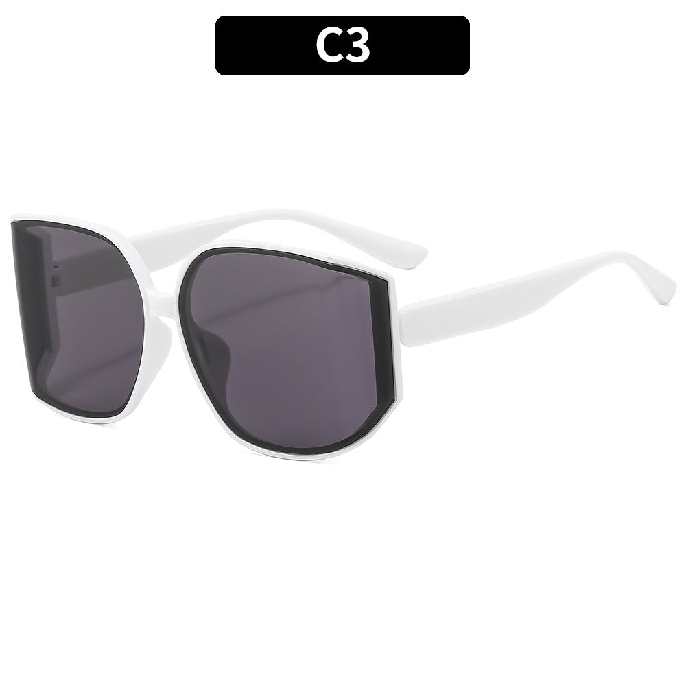 Modern Geometric Oversized Sunglasses