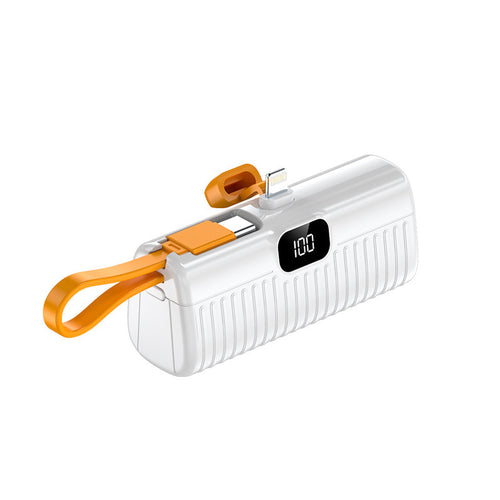 Powerful power bank with digital display and innovative design Bowlift