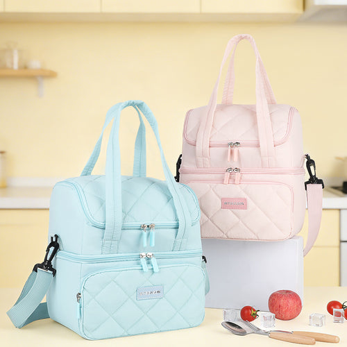 Quilted Insulated Lunch Carrier