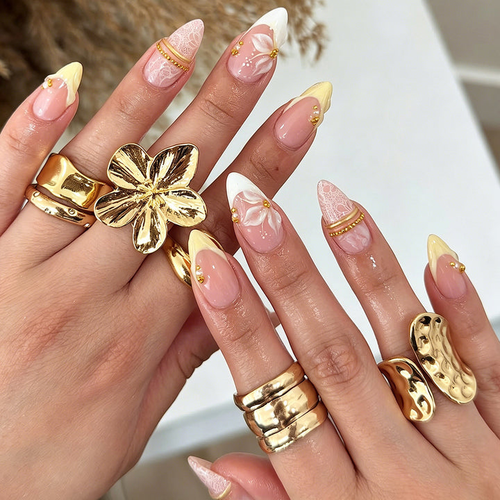 Luxury Nail Art Set with Galactic Designs Bowlift