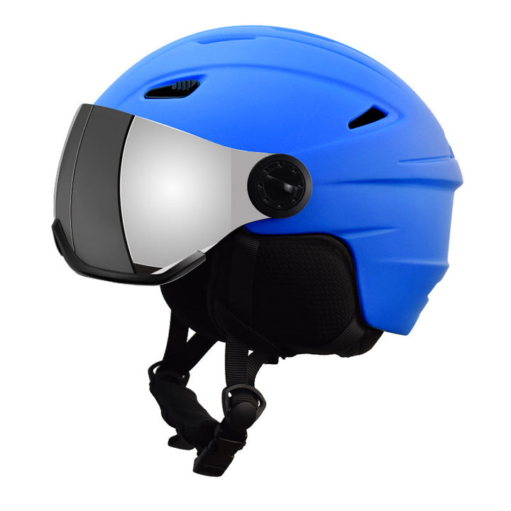 Ski Helmet with Advanced Visor Protection Bowlift