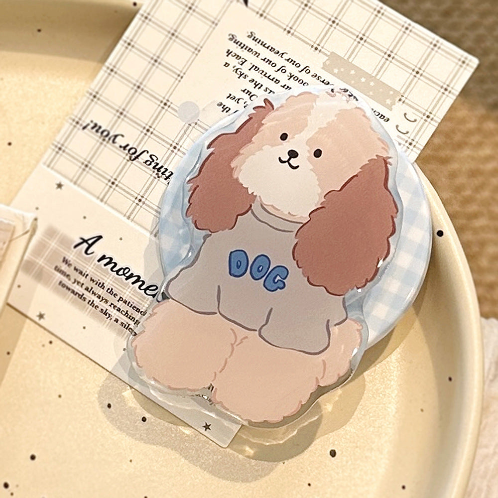Kawaii Dog Design Sticker Bowlift