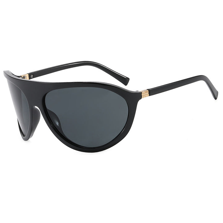 Women's Cat-Eye Sunglasses with Unique Design and Protective UV Filter Bowlift