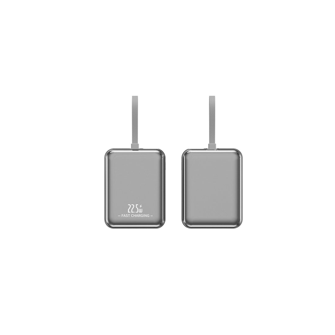 High-performance power bank with integrated fast charging function and digital charge display Bowlift