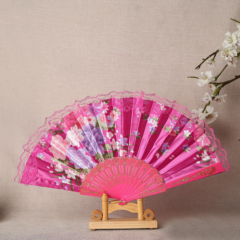 Women elegant handmade fan Bowlift