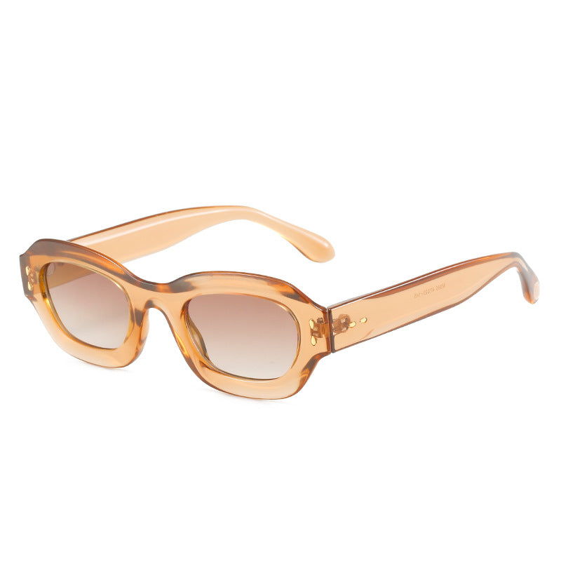Women's Fashion Sunglasses in Retro Style with Wide Frame Bowlift