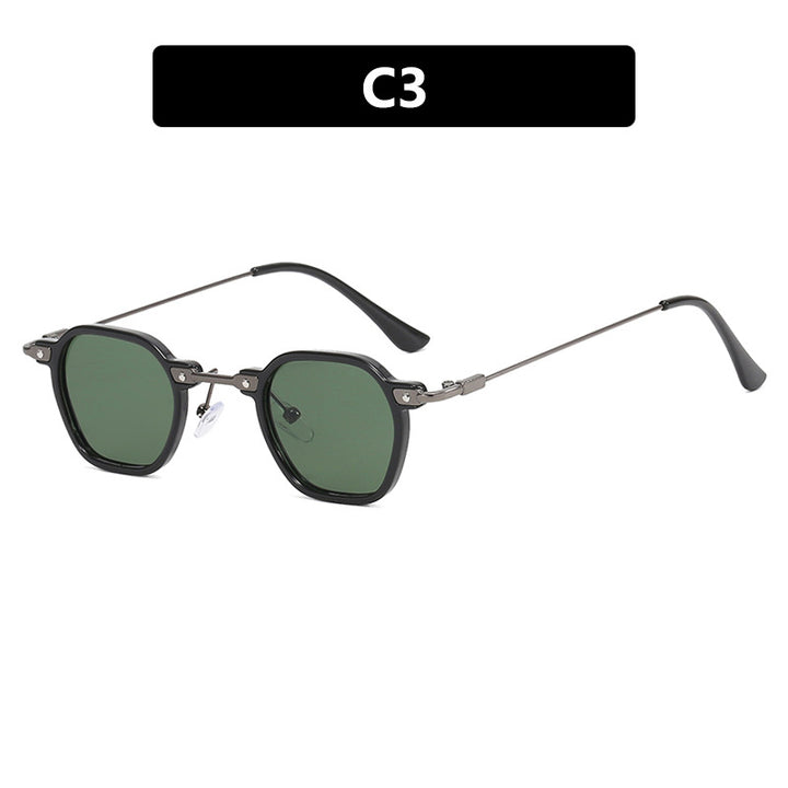 Ladies stylish sunglasses with unique hexagonal shape and sturdy frame Bowlift