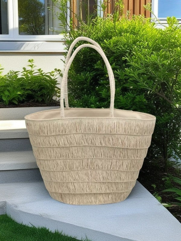 Beach basket with classic sun protection Bowlift