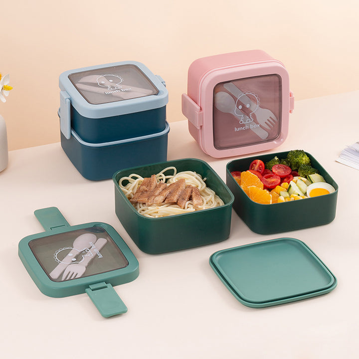 Four-Compartment Food Storage Lunch Box