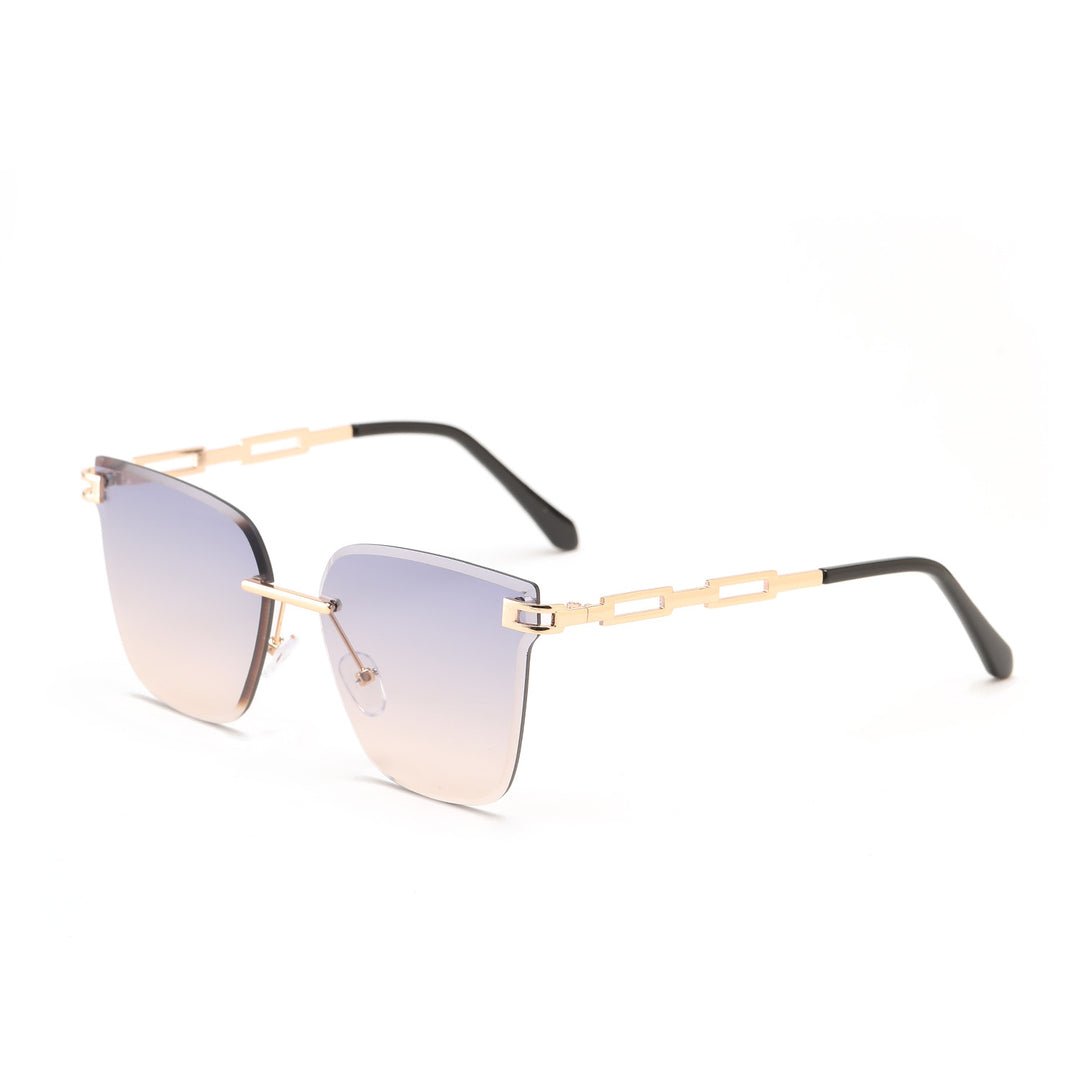 Ladies' fashionable sunglasses with intricate frame and UV protection Bowlift