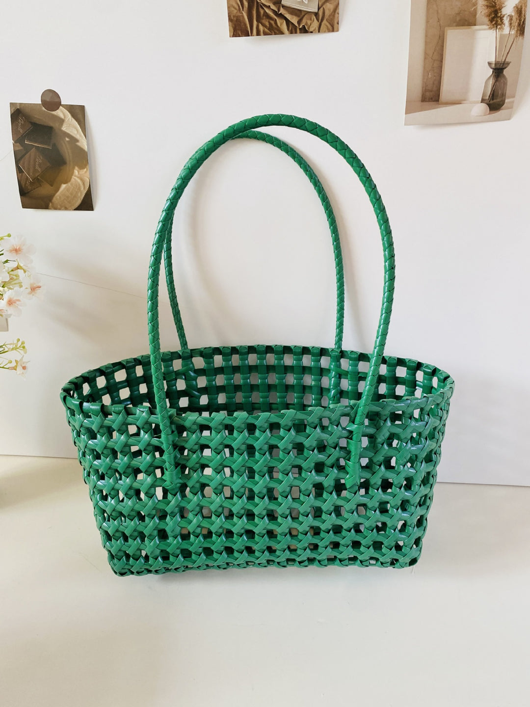Braided basket bag Bowlift