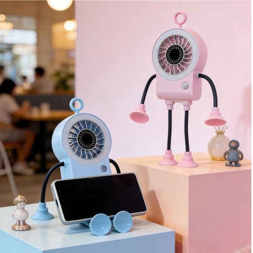 Unisex Creative Fan with integrated LED lighting Bowlift