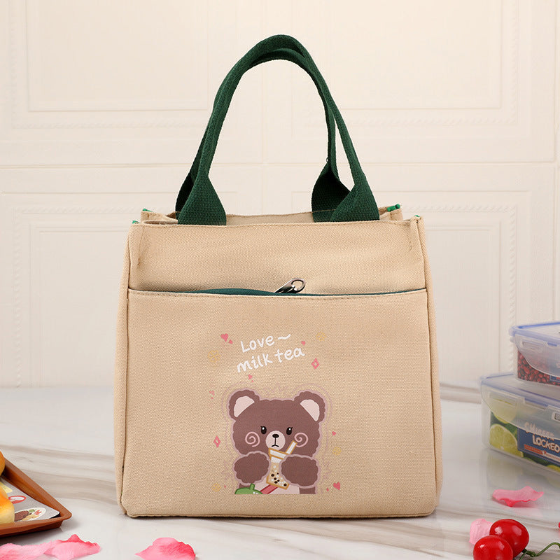 Insulated Food Carrier with Bear Design Bowlift