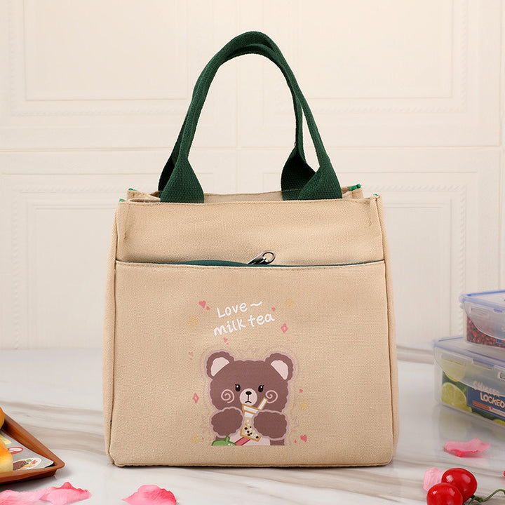 Insulated Food Carrier with Bear Design Bowlift