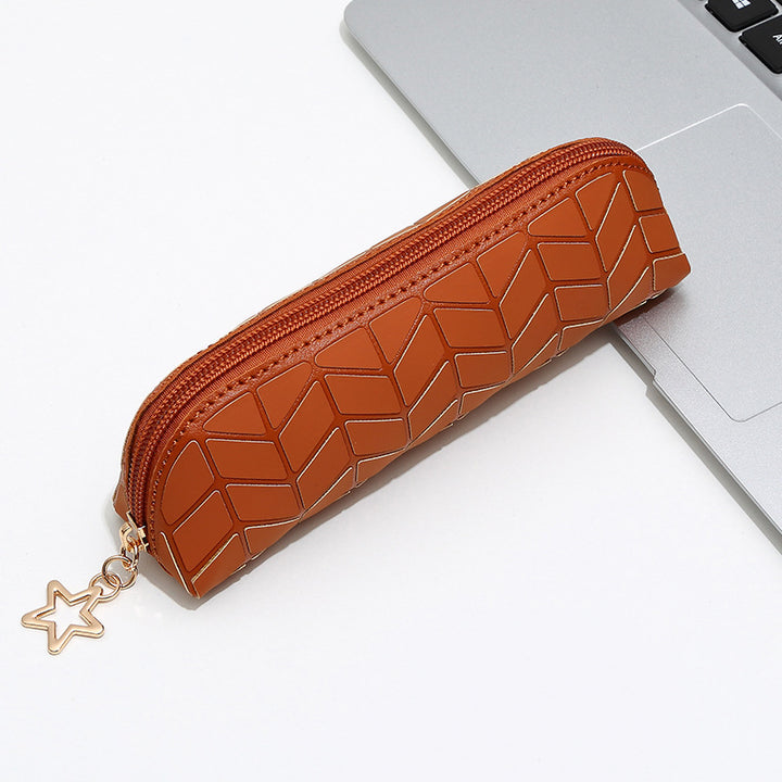 Stylish Textured Pencil Case Bowlift