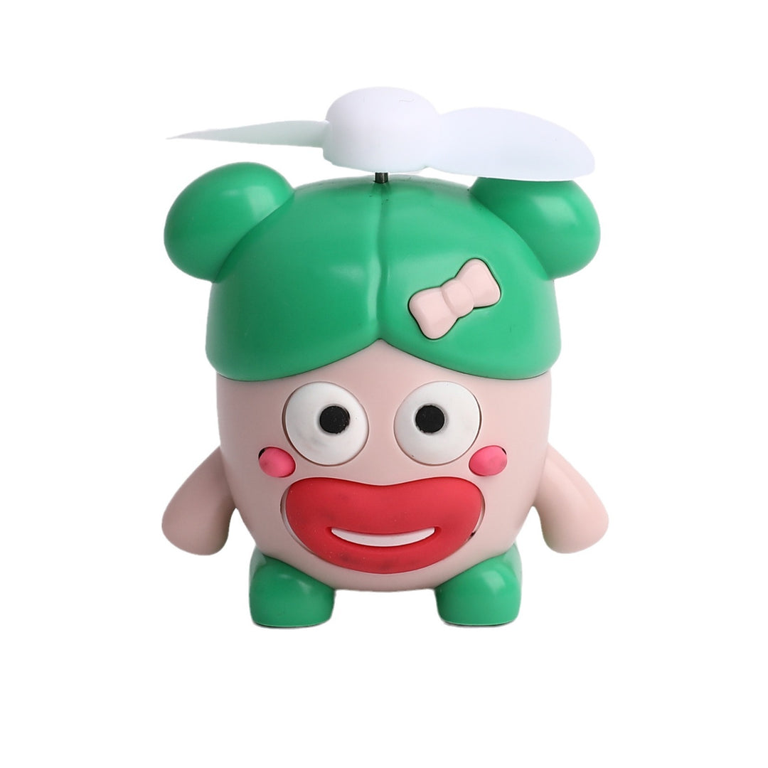 Unisex funny cooling mini fan Bowlift
