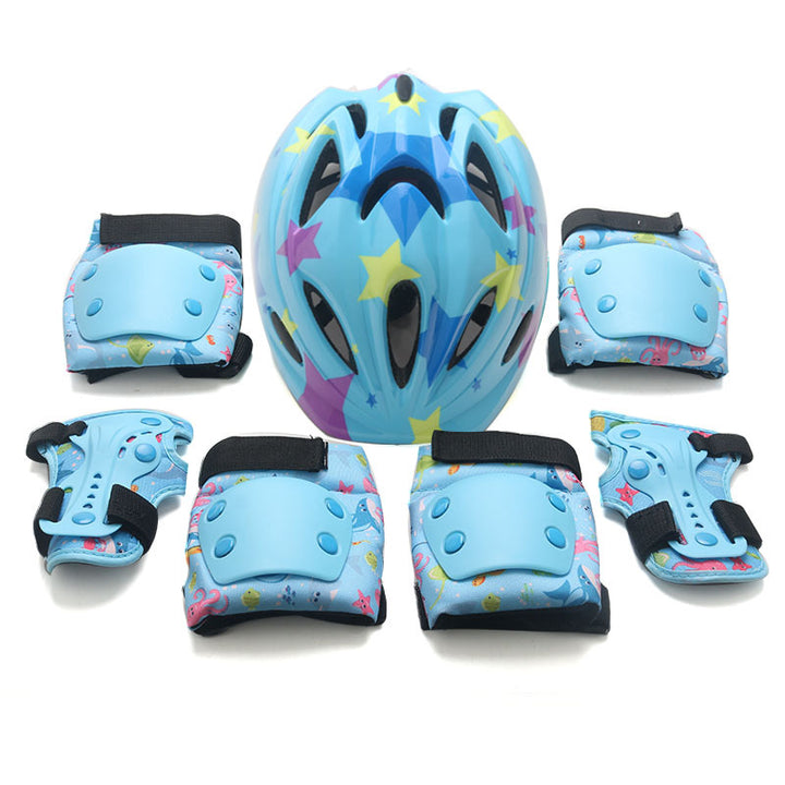 Children's Protective Helmet and Gear Set Bowlift
