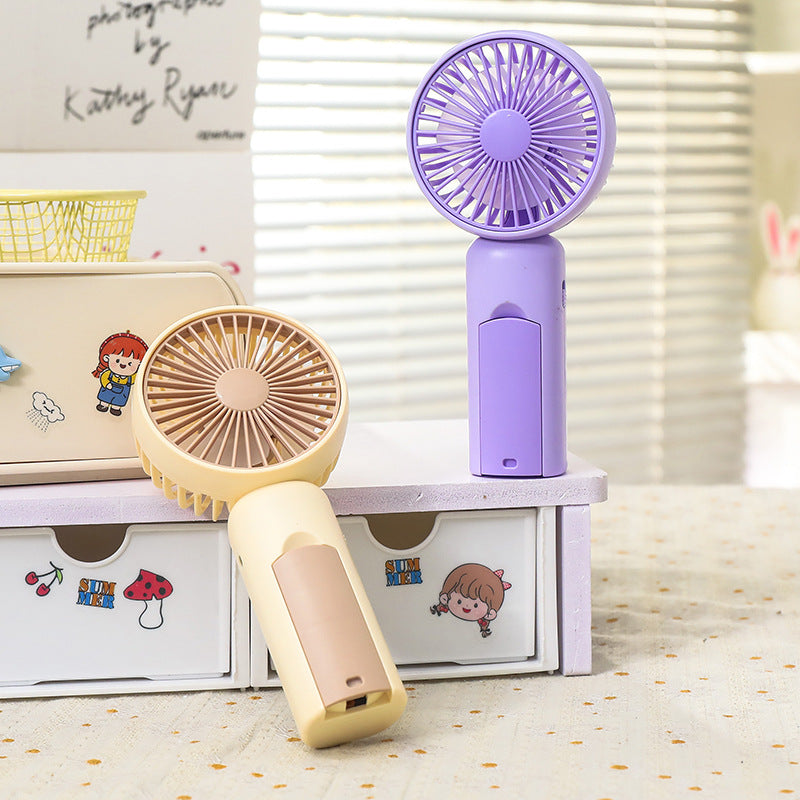 Ladies Portable USB Hand Fan with Cute Design Bowlift
