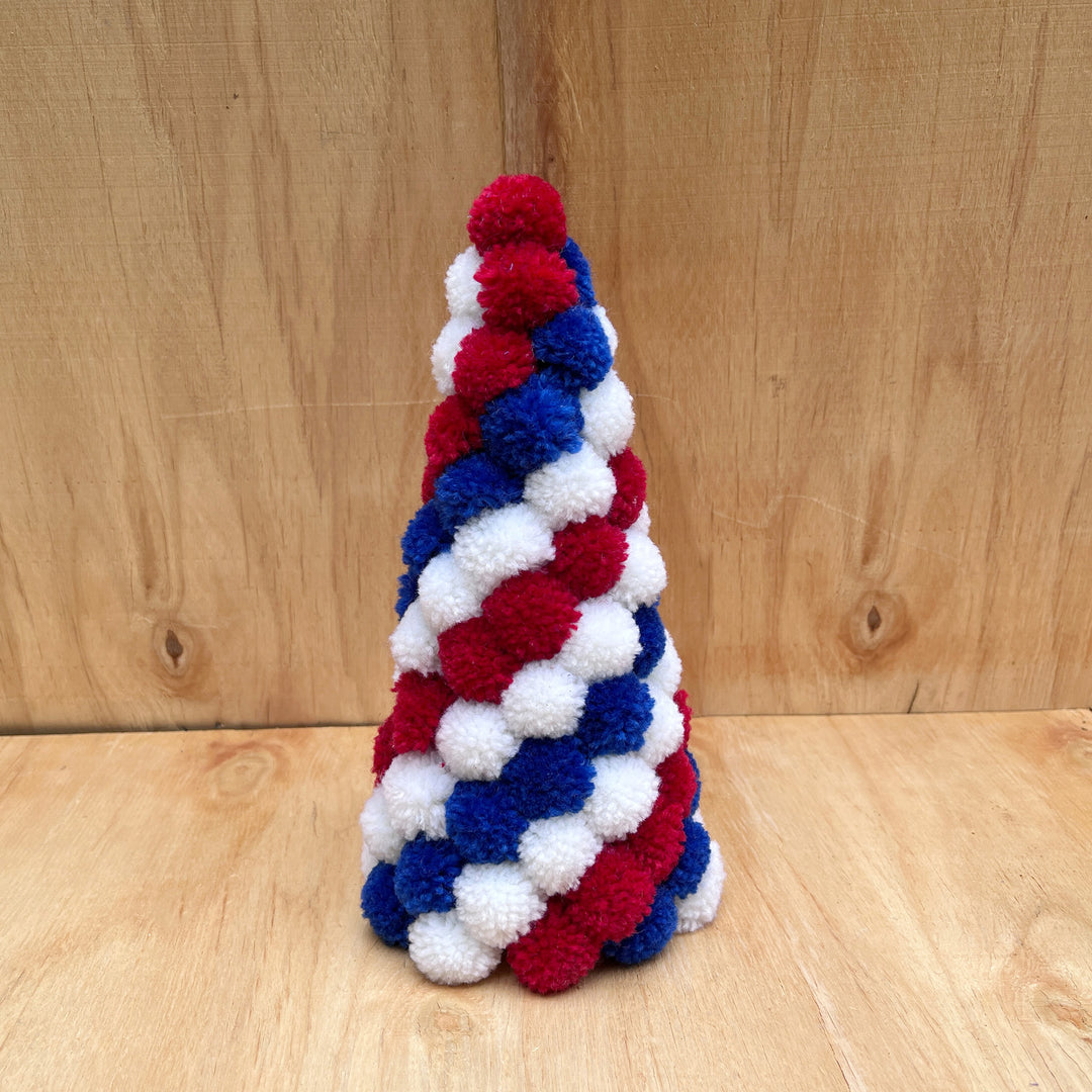 Unisex nan handcrafted Pompon Christmas tree table decoration Bowlift