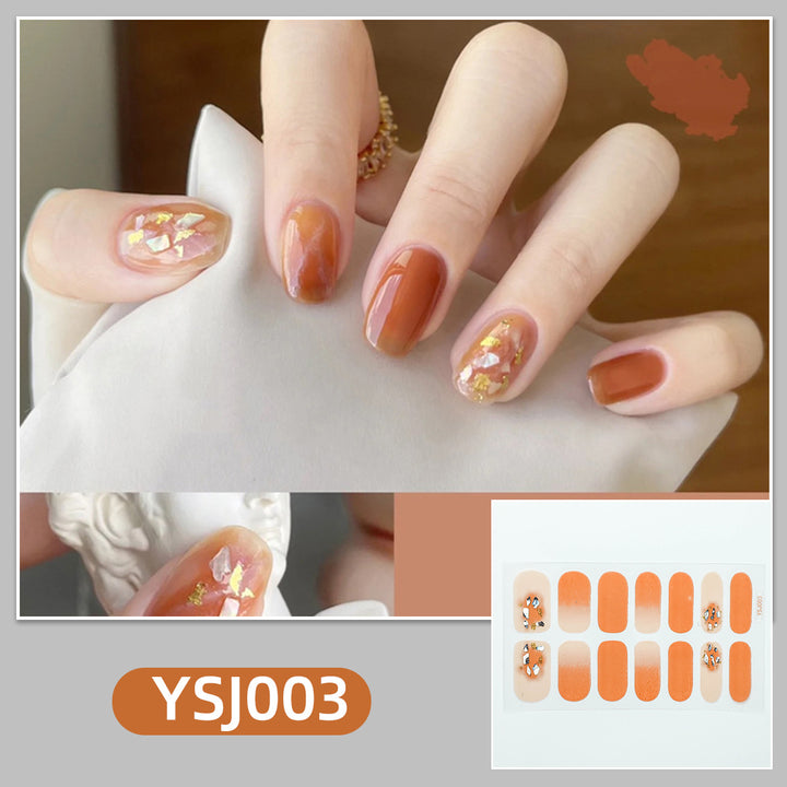 Artistic nail decoration with glitter details Bowlift