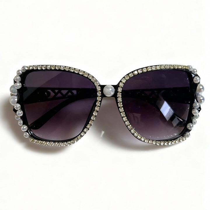 Ornate Cat-Eye Sunglasses Bowlift