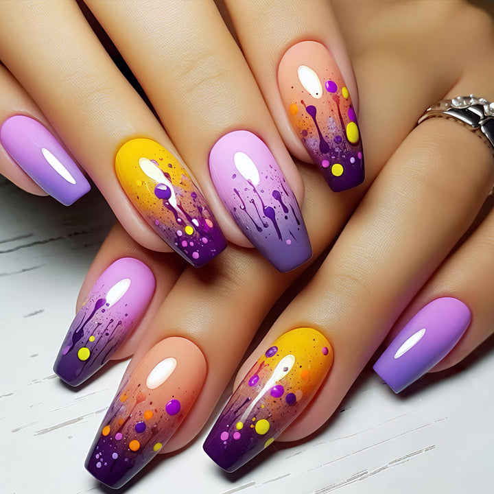 Artistic Ombre Nail Design Bowlift