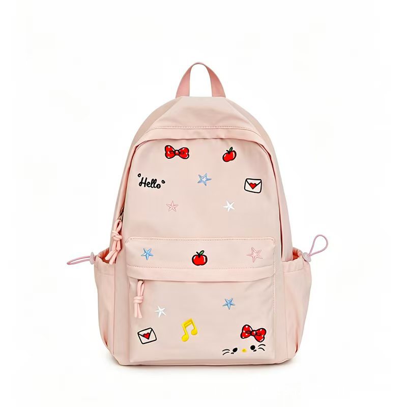 Playful Graphic Backpack Bowlift