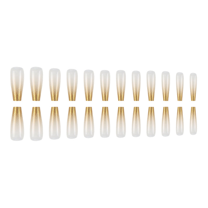Luxurious Ombre Stiletto Press-On Nails Bowlift